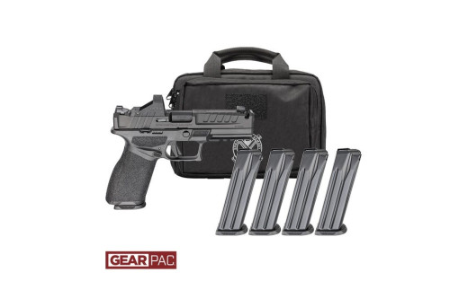 Springfield Armory Echelon 4.0C Comp Gear Pac 9mm 4" Barrel 15/18-Rounds w/ Viridian RFX11, 4 Mags