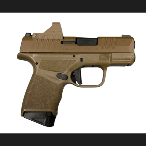 Springfield Hellcat Gear Pac 3" 9mm (3)13rd/(1)11rd Pistol, FDE - Optic