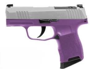 Sig Sauer P365 Purple Rain 9mm 31." OR SS/Prpl 2/10rd